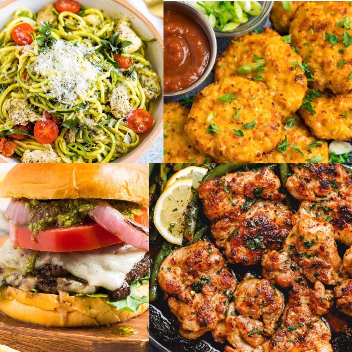 Meal options in the JJ Smith coaching program